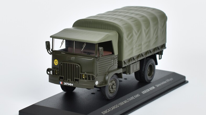 Simca Cargo Militaire Kaki 1956 1:43 - ODEON