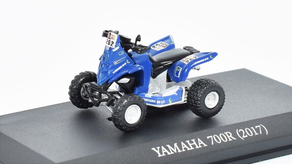 Yamaha Raptor 700R #262 Francia 2017 1:43 - DeAgostini časopis s modelem