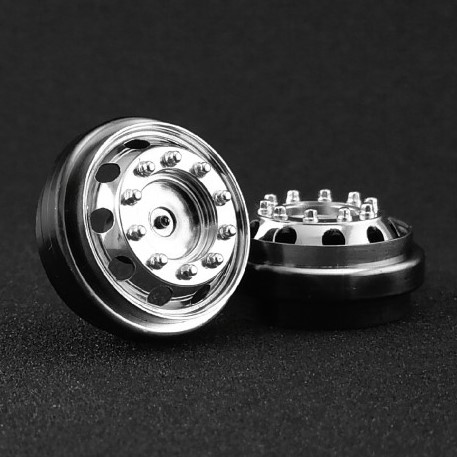 Disk 8,25х22,5 přední chrome 1:43 - Maestro Wheels