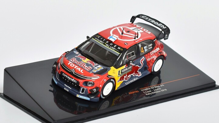 Citroen C3 WRC No.4 Rallye Švédsko 2019 1:43 - IXO Models 