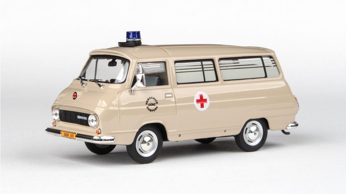 Škoda 1203 Sanitka-Převozka - 1974 1:43 Abrex 