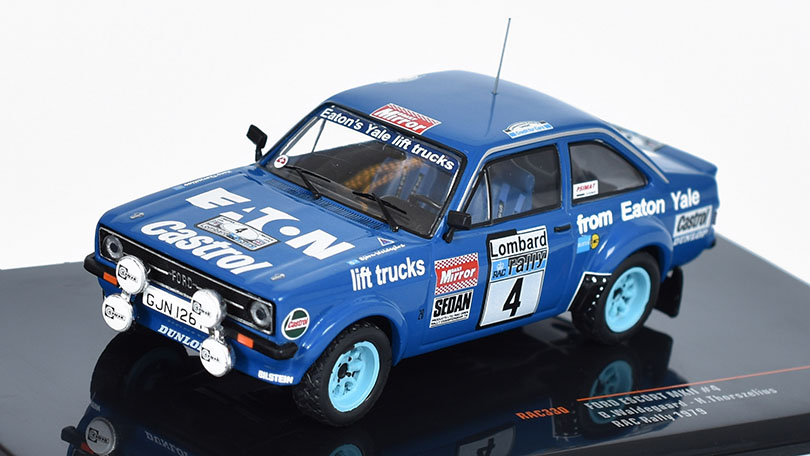 Ford Escort MK II RS #4 Waldegaard/Thouszelius RAC Rally 1979 1:43 - IXO Models