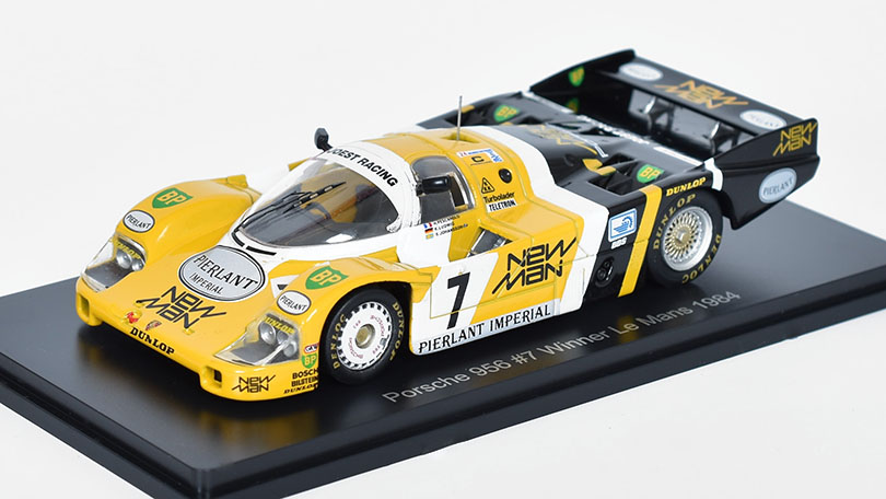 Porsche 956 #7 Le Mans 1984 K. Ludwig 1:43 - Spark Model časopis s modele