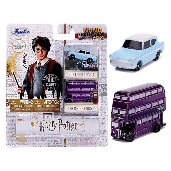 Sada The Knight Bus + Ford Anglia 1959 Harry Potter 1:87 - Jada Toys