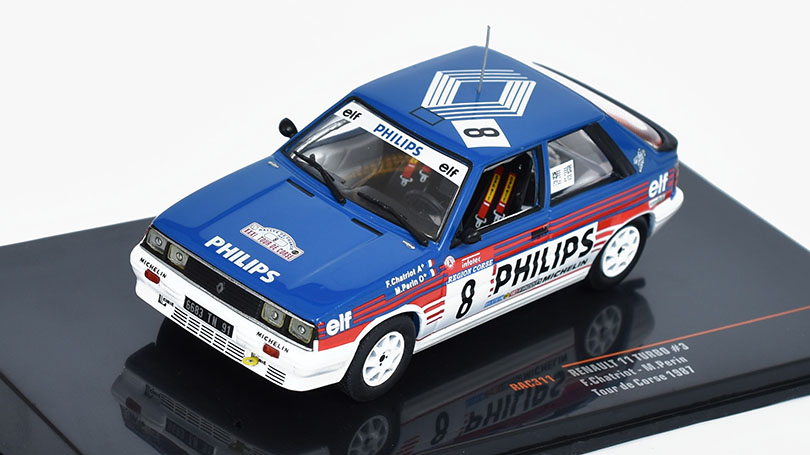 Renault 11 Turbo #8 F.Chatriot/M.Perin Tour de Corse 1987 1:43 - IXO Models