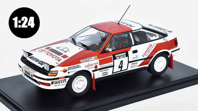 Toyota Celica GT-4 #4 1000 Lakes Rally 1990 1:24 Altaya časopis s modelem