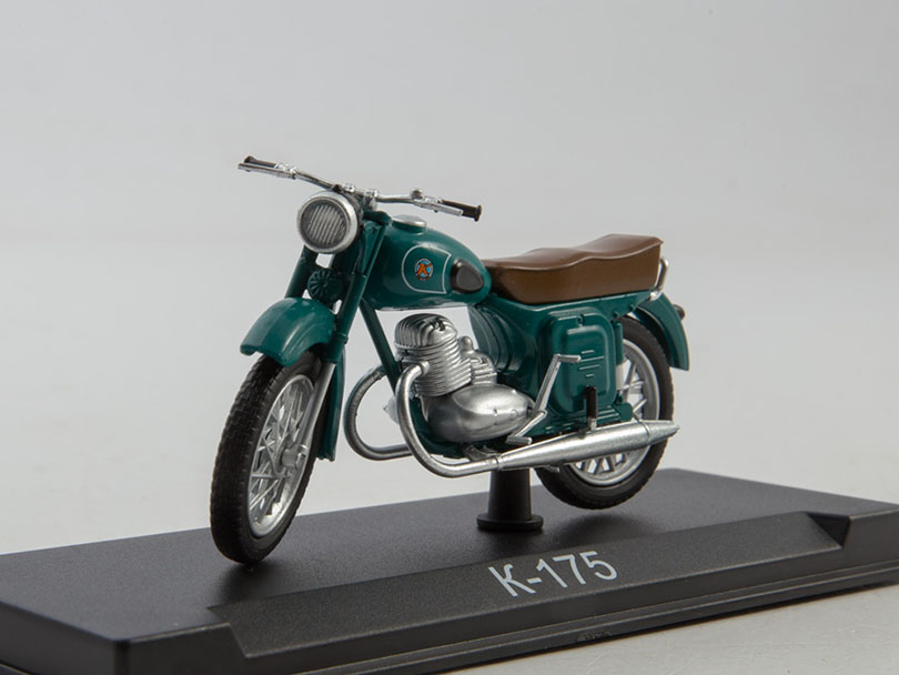 K-175 motorka 1:24 - MODIMIO Naše Motocykly časopis s modelem #12