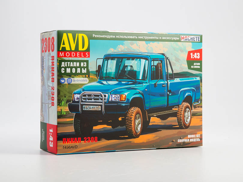 GAZ-2308 Pick-up nákladní auto - 1:43 AVD