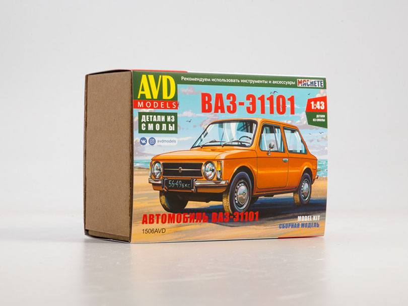 VAZ-E1101 stavebnice 1:43 - AVD