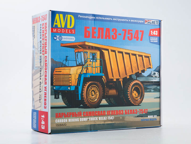 BELAZ-7547 sklápěč 1:43 - AVD