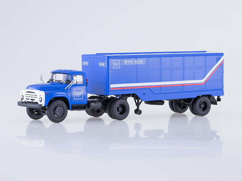 ZIL-130V1 s návěsem ODAZ-794 Ruská pošta 1:43 - Avtoistoria