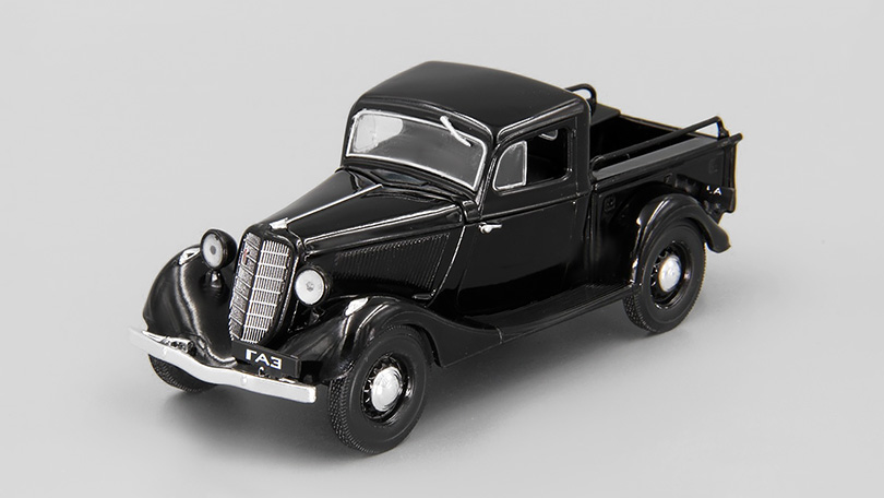 GAZ M415 1:43 - Kultovní auta SSSR časopis s modelem #78