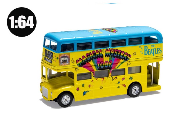 London Bus, RHD the Beatles, Magical Mystery tour 1:64 - CORGI