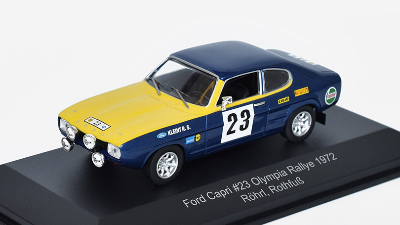 Ford Capri #23 Olympia Rallye 1972 Rohrl/Rothfub - 1:43 CMR 