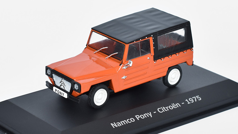 Citroen Namco Pony - 1975 1:43 - Hachette časopis s modelem