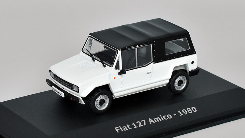 Fiat 127 Amico - 1980 1:43 - Hachette časopis s modelem