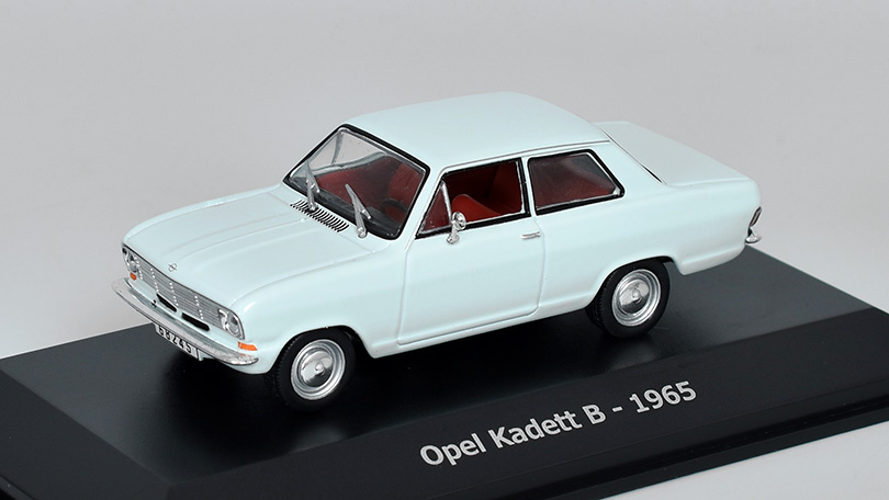 Opel Kadett B - 1965 1:43 - Hachette časopis s modelem