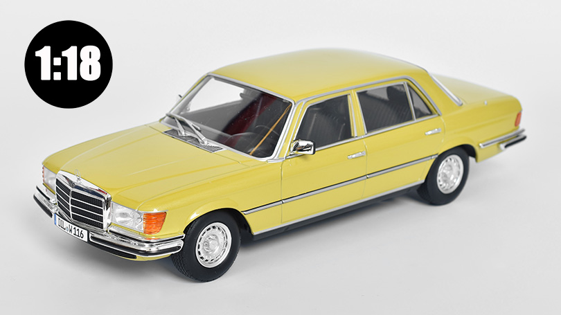 Mercedes-Benz S-Class 450 W116 1975 1:18 - iScale