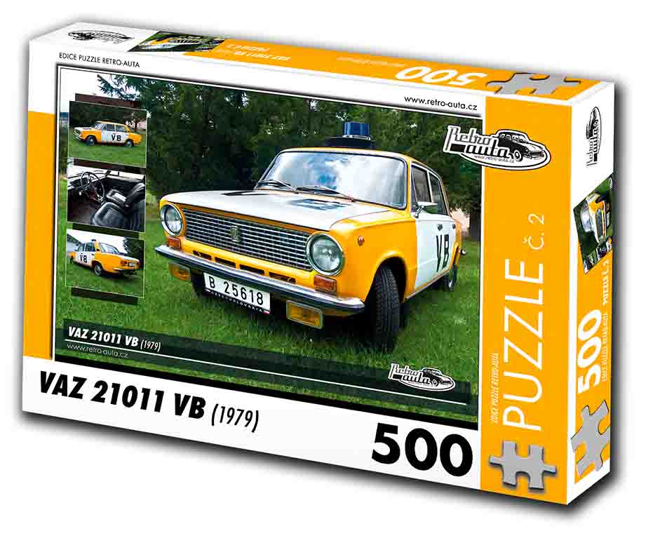 Puzzle č. 2 - VAZ 21011 VB 1979 - 500 dílků