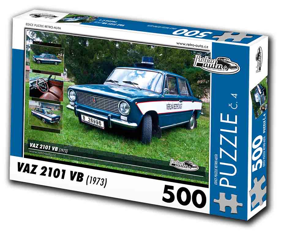 Puzzle č. 4 - VAZ 2101 VB 1973 - 500 dílků