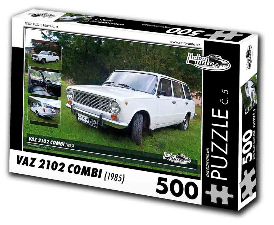 Puzzle č. 5 - VAZ 2102 Combi 1985 - 500 dílků