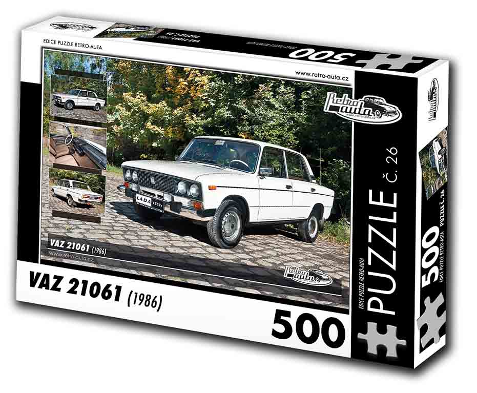 Puzzle č. 26 - VAZ 21061 1986 - 500 dílků