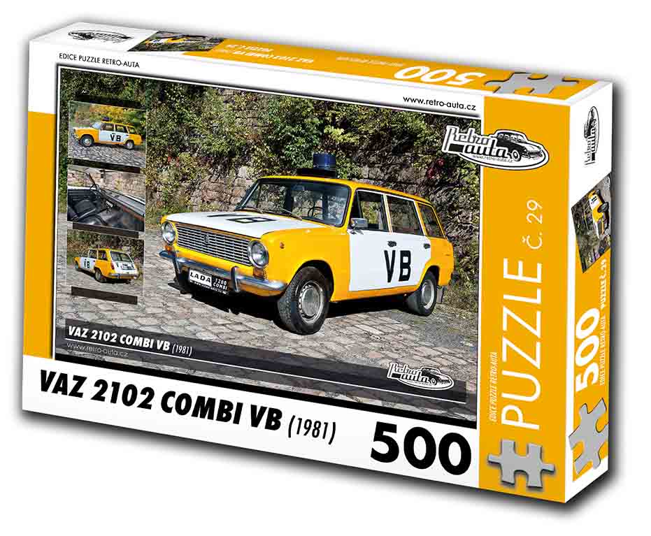 Puzzle č. 29 - VAZ 2102 Combi VB 1981 - 500 dílků