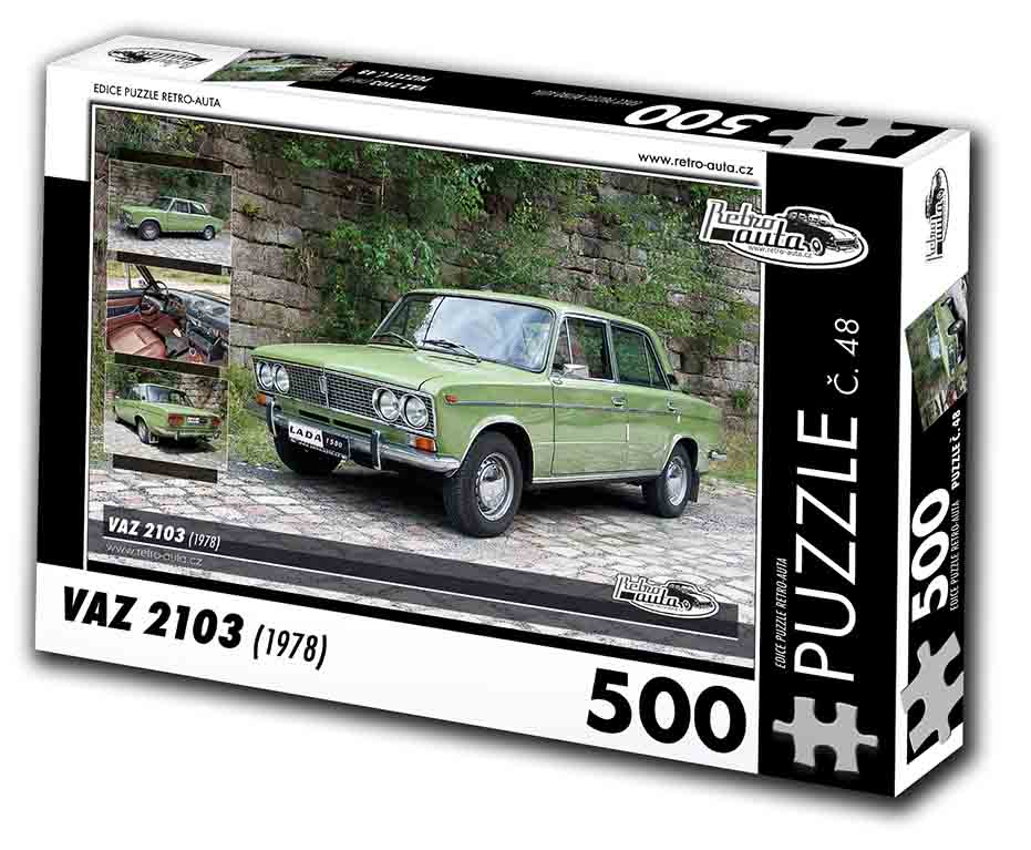 Puzzle č. 48 - VAZ 2103 1978 - 500 dílků