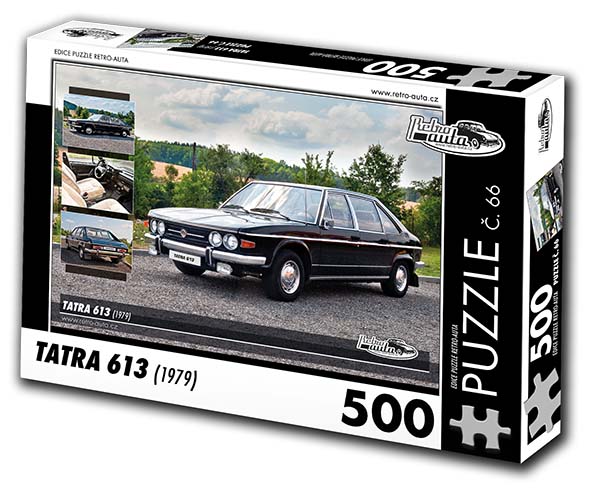 Puzzle č. 66 - Tatra 613 1979 - 500 dílků