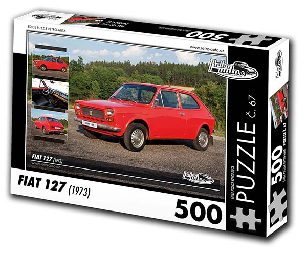 Puzzle č. 67 - Fiat 127 1973 - 500 dílků