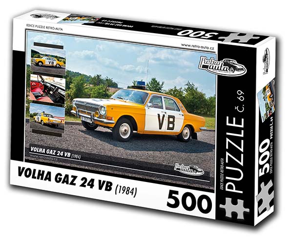 Puzzle č. 69 - Volha GAZ 24 VB 1984 - 500 dílků