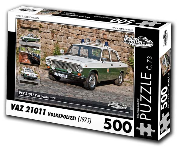 Puzzle č. 73 - VAZ 21011 Volkspolizei 1975 - 500 dílků