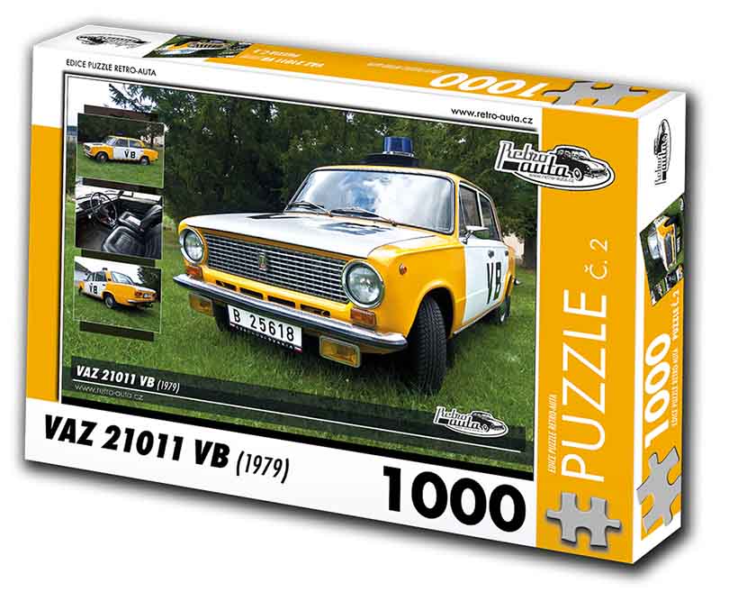 Puzzle č. 2 - VAZ 21011 VB 1979 - 1000 dílků