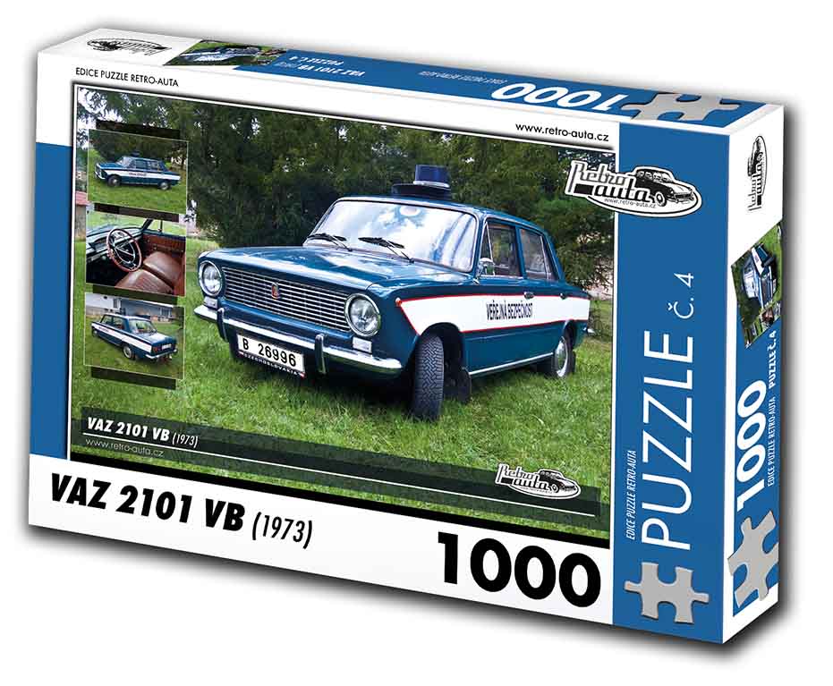 Puzzle č. 4 - VAZ 2101 VB 1973 - 1000 dílků