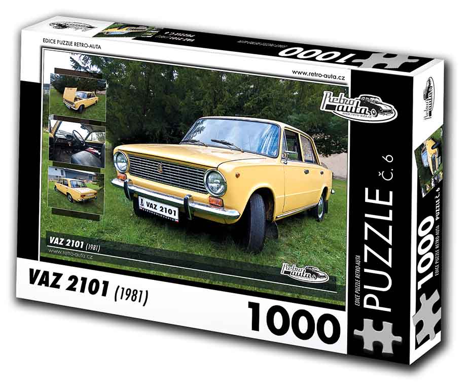 Puzzle č. 6 - VAZ 2101 1981 - 1000 dílků