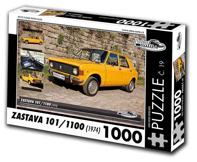 Puzzle č. 19 - Zastava 101/1100 1974 - 1000 dílků