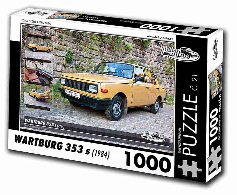 Puzzle č. 21 - Wartburg 353 s 1984 - 1000 dílků