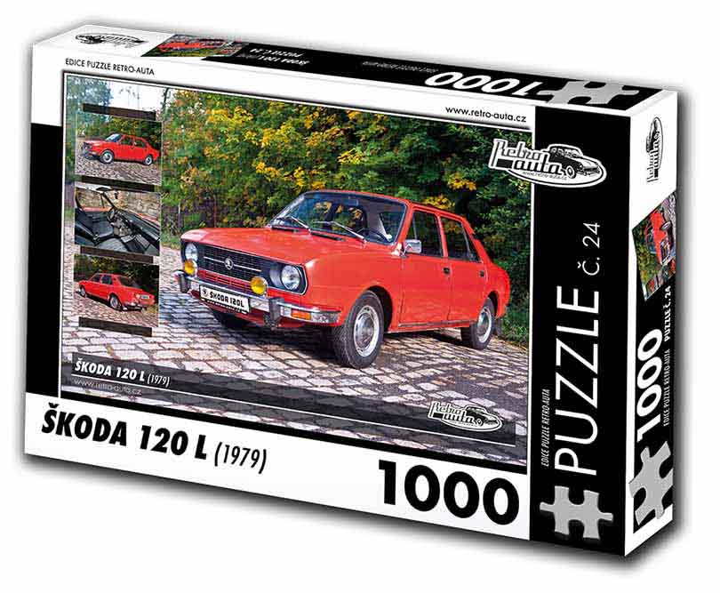 Puzzle č. 24 - Škoda 120 L 1979 - 1000 dílků