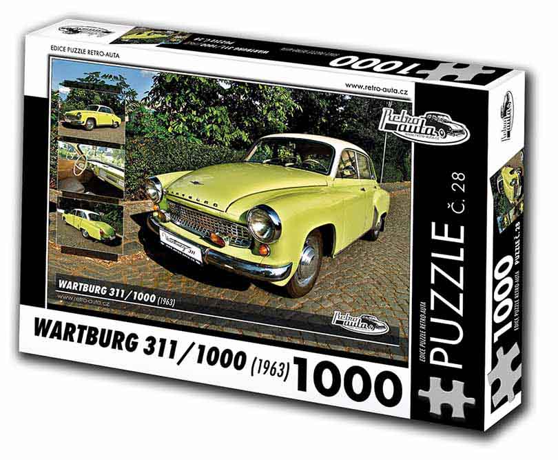 Puzzle č. 28 - Wartburg 311/1000 1963 - 1000 dílků