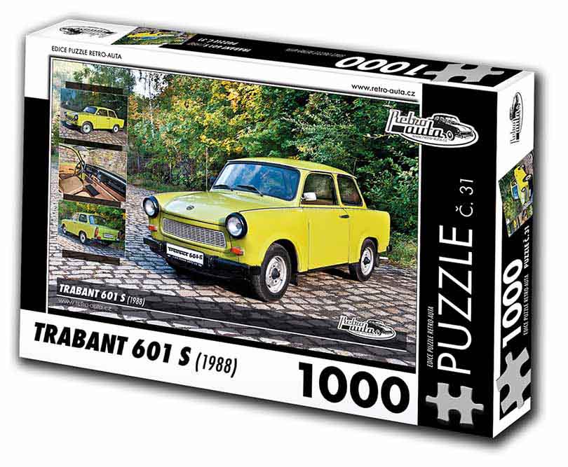 Puzzle č. 31 - Trabant 601 S 1988 - 1000 dílků