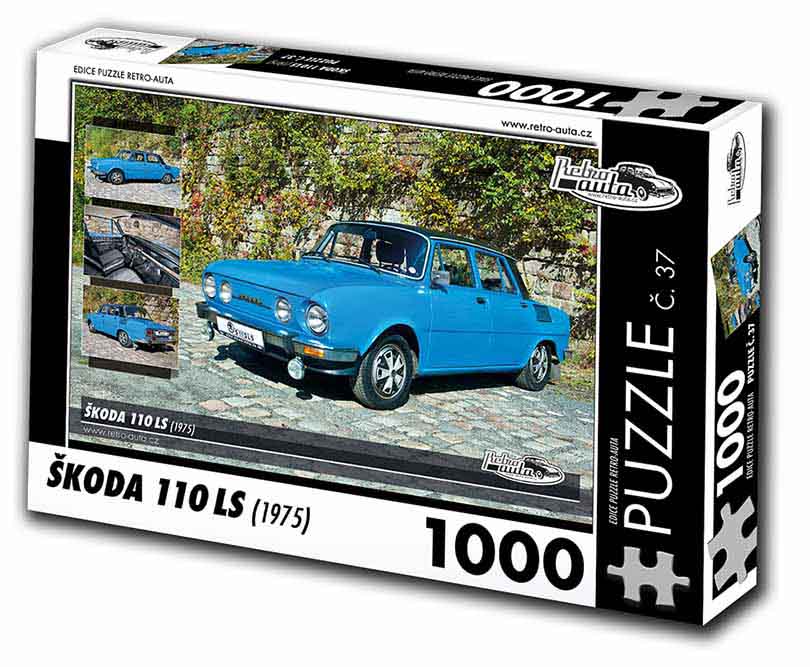 Puzzle č. 37 - Škoda 110 LS 1975 - 1000 dílků