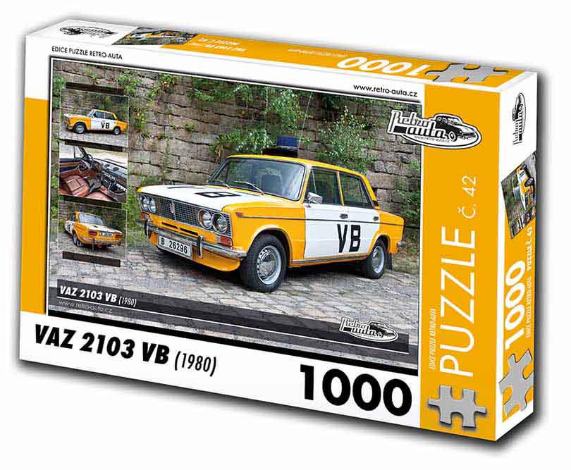 Puzzle č. 42 - VAZ 2103 VB 1980 - 1000 dílků