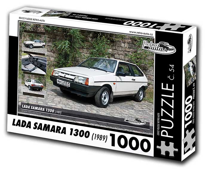 Puzzle č. 54 - Lada Samara 1300 1989 - 1000 dílků