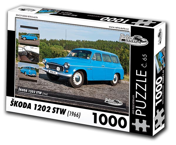 Puzzle č. 65 - Škoda 1202 STW 1966 - 1000 dílků