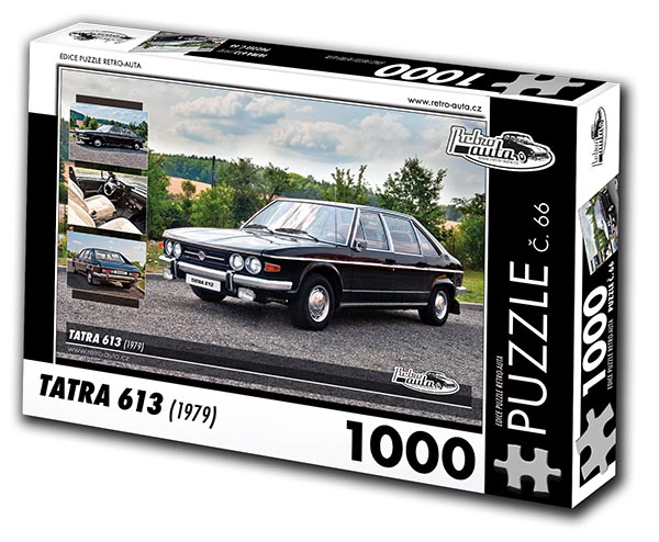 Puzzle č. 66 - Tatra 613 1979 - 1000 dílků