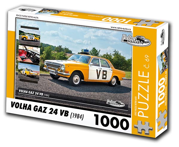 Puzzle č. 69 - Volha GAZ 24 VB 1984 - 1000 dílků