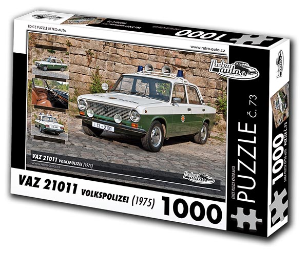 Puzzle č. 73 - VAZ 21011 Volkspolizei 1975 - 1000 dílků