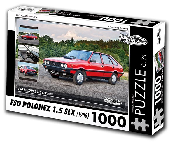 Puzzle č. 74 - FSO Polonez 1.5 SLX 1988 - 1000 dílků