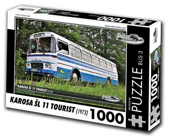 Puzzle bus č. 3 - Karosa ŠL 11 Tourist 1973 - 1000 dílků