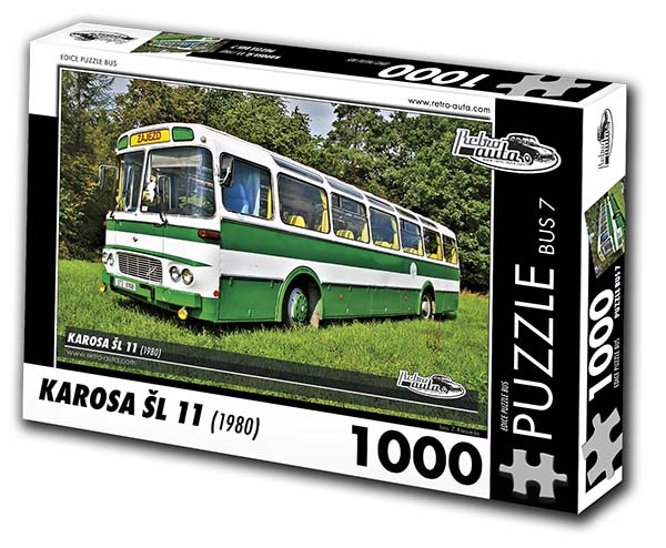 Puzzle bus č. 7 - Karosa ŠL 11 1980 - 1000 dílků